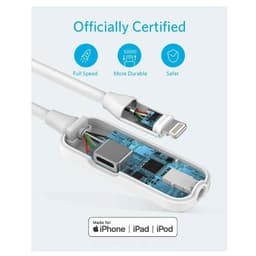 Anker -  Lightning to 3.5mm AUX Port / Charging Adapter