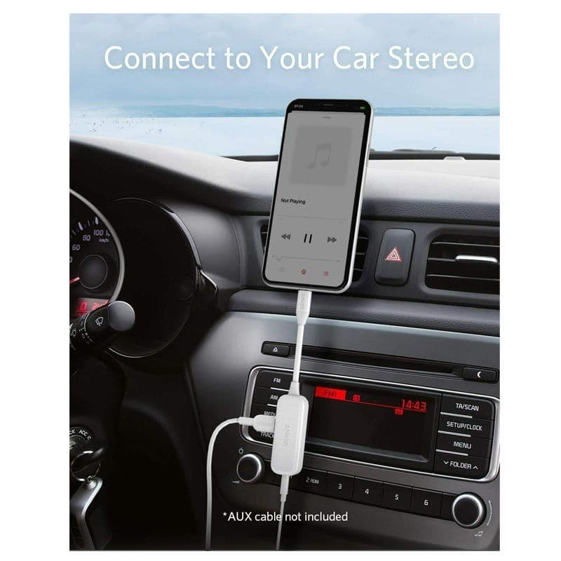 Anker -  Lightning to 3.5mm AUX Port / Charging Adapter