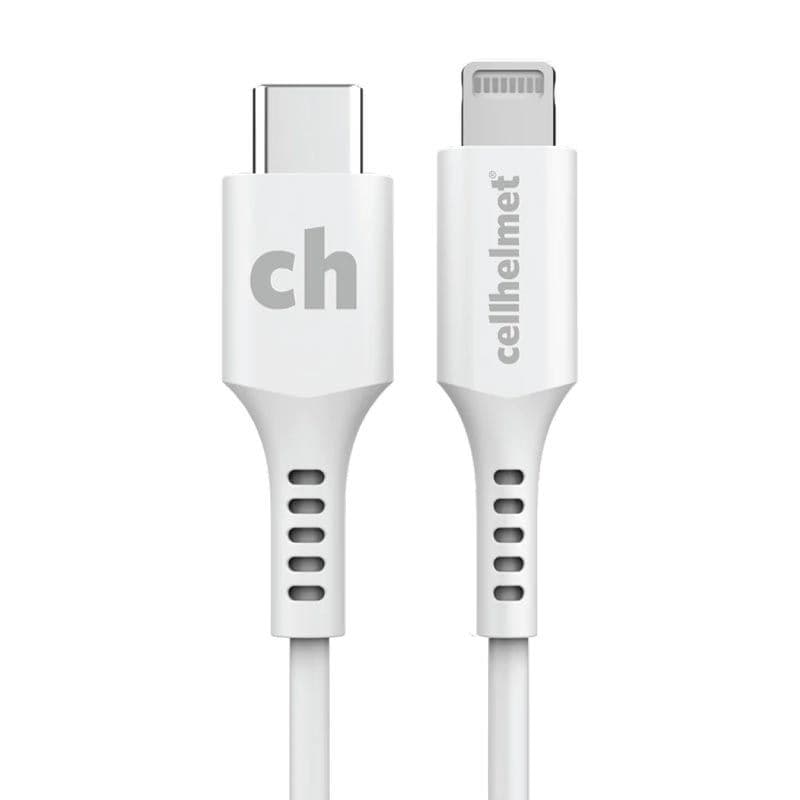 cellhelmet - Lightning Charge Cable USB-C for Apple (6ft Round)