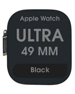 Premium - OLED Screen and Digitizer Assembly for Apple Watch Series Ultra (2nd Gen) (49mm) (Black)