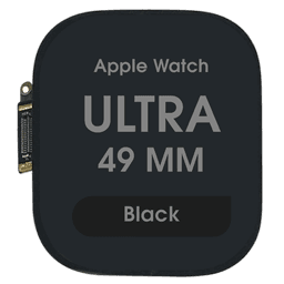 Premium - OLED Screen and Digitizer Assembly for Apple Watch Series Ultra (2nd Gen) (49mm) (Black)