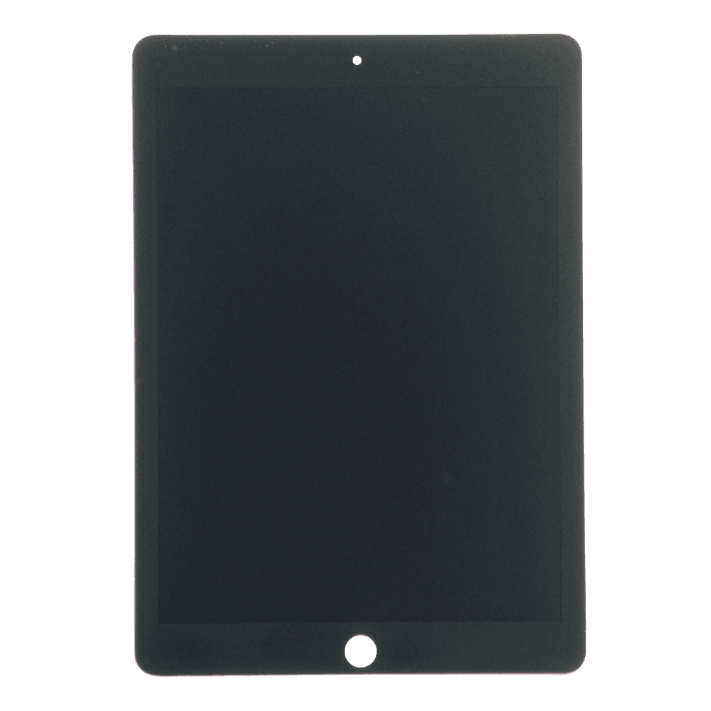 Premium Refurbished - Glass and Digitizer Full LCD Assembly for iPad Air 2 w/ Pre-installed Sleep / Wake Flex (Black)
