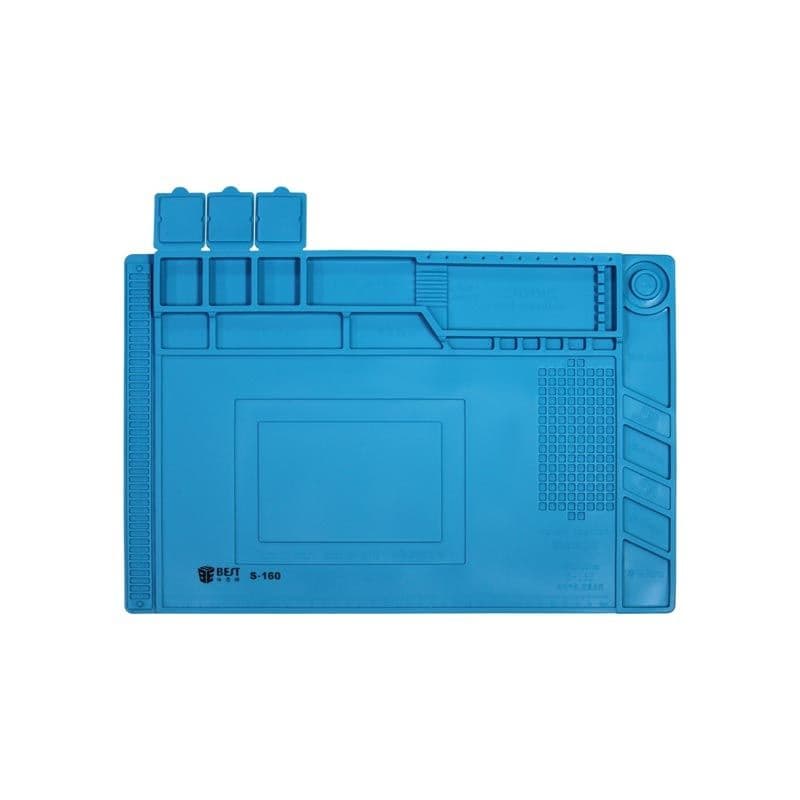 Best - Blue Rubber Work Mat (12 X 18 Inches)