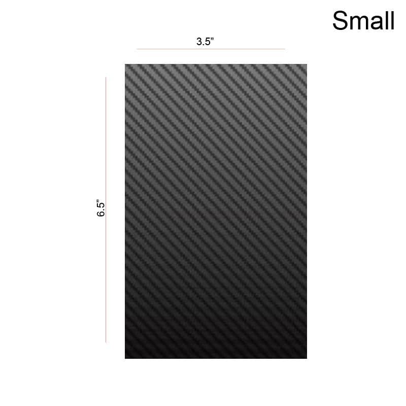 ProtectionPro - Blank Carbon Fiber Black Film (Small)