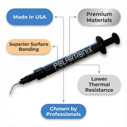 PolarTronix - Ultra High-Performance Liquid Metal Thermal Compound (130wmk) (1.5g)