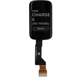 Refurbished - LCD Screen and Digitizer Assembly for Fitbit Charge 5 (No Frame) (Black)