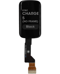 Refurbished - LCD Screen and Digitizer Assembly for Fitbit Charge 5 (No Frame) (Black)