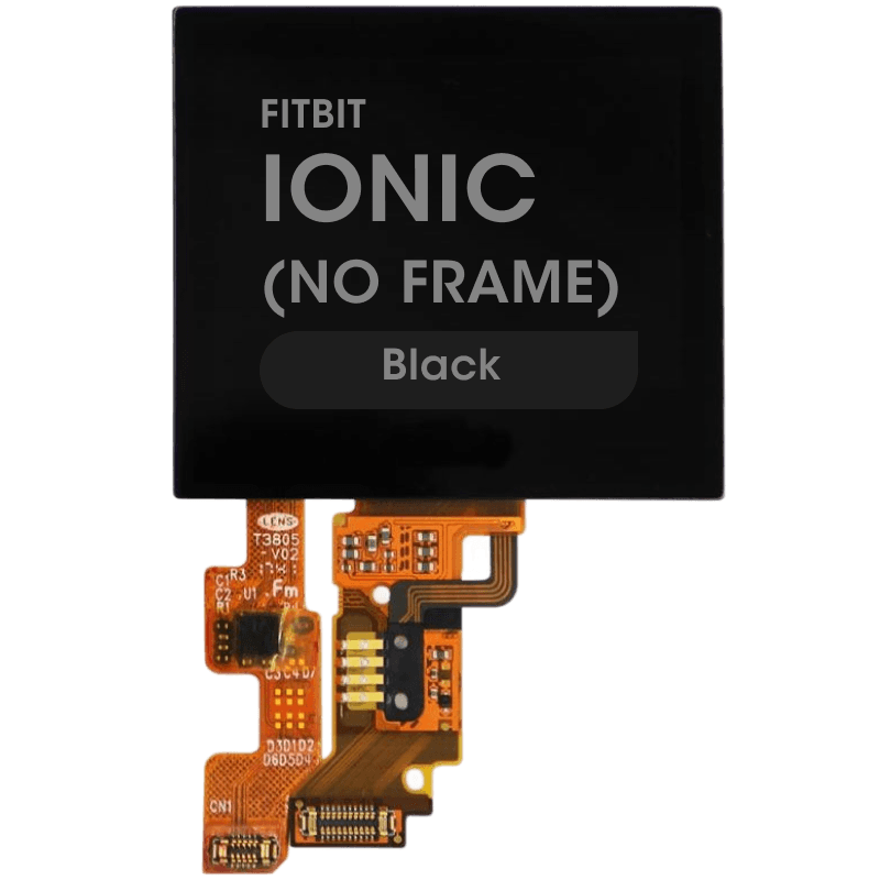 Refurbished - LCD Screen and Digitizer Assembly for Fitbit Ionic (No Frame) (Black)