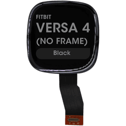 Refurbished - LCD Screen and Digitizer Assembly for Fitbit Versa 4 (No Frame) (Black)