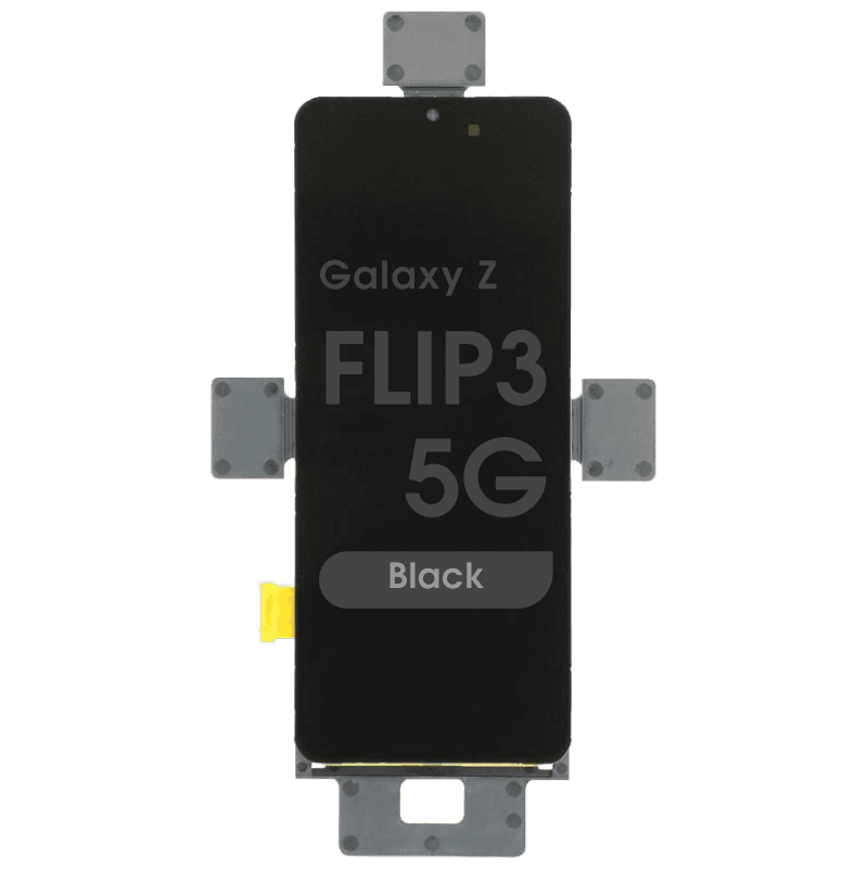 Service Pack - OLED Screen and Digitizer Assembly for Samsung Galaxy Z Flip3 5G (F711) (Main Screen) (No Frame)