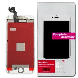Complete Assembly - LCD Screen and Digitizer Assembly for iPhone 6S Plus (Front camera / Prox Sensor / Earspeaker Pre-Installed) (White)