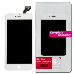 Complete Assembly - LCD Screen and Digitizer Assembly for iPhone 6S Plus (Front camera / Prox Sensor / Earspeaker Pre-Installed) (White)