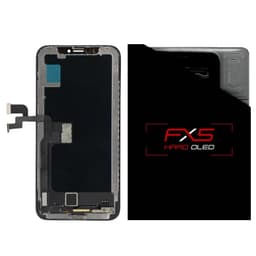 FX5 Hard OLED - Aftermarket OLED Screen Assembly for iPhone X (Black)