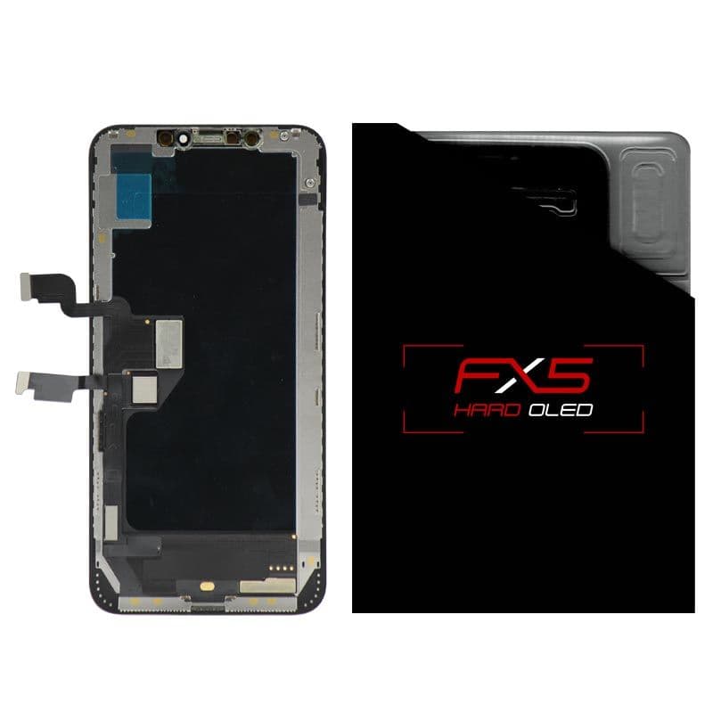 FX5 Hard OLED - Aftermarket OLED Screen Assembly for iPhone XS Max (Black)