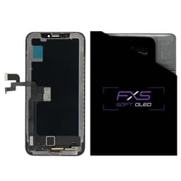 FX5 Soft OLED - Aftermarket OLED Screen Assembly for iPhone X (Black)