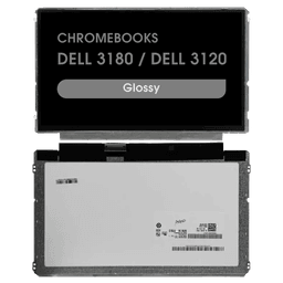 OEM PULL - LCD Assembly for Chromebook Dell 3180 / Dell 3120 (3KWY4 / RJXPT / 02X3T) (Touch) (Grade B)