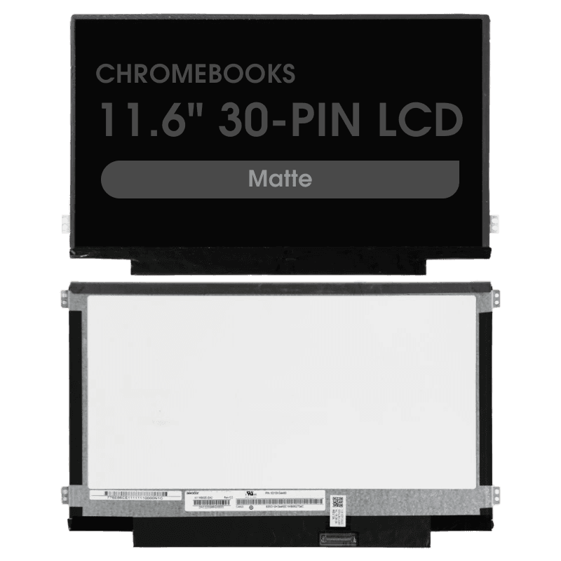 OEM Pull - 11.6" 30-PIN LCD Panel for Chromebooks (N116BGE-EA2) (No Touch) (Grade B) (Matte)