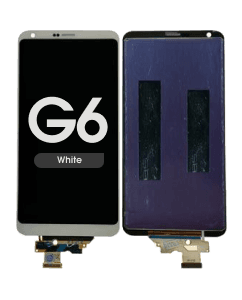 LCD Screen and Digitizer Assembly for LG G6 (No Frame) (White)