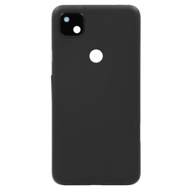 Back Door Battery Cover w/ Camera Lens for Google Pixel 4a (Black)