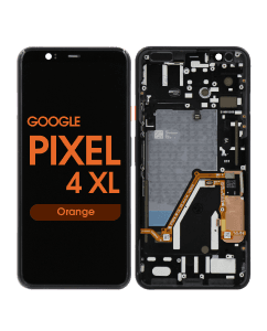 OLED Screen and Digitizer Assembly w/ Frame for Google Pixel 4 XL (Orange)