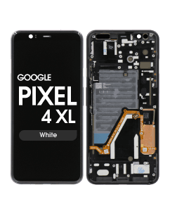 OLED Screen and Digitizer Assembly w/ Frame for Google Pixel 4 XL (White)