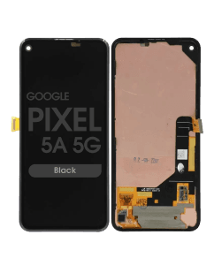 Premium - OLED Screen and Digitizer Assembly w/ Frame for Google Pixel 5a 5G (Black)
