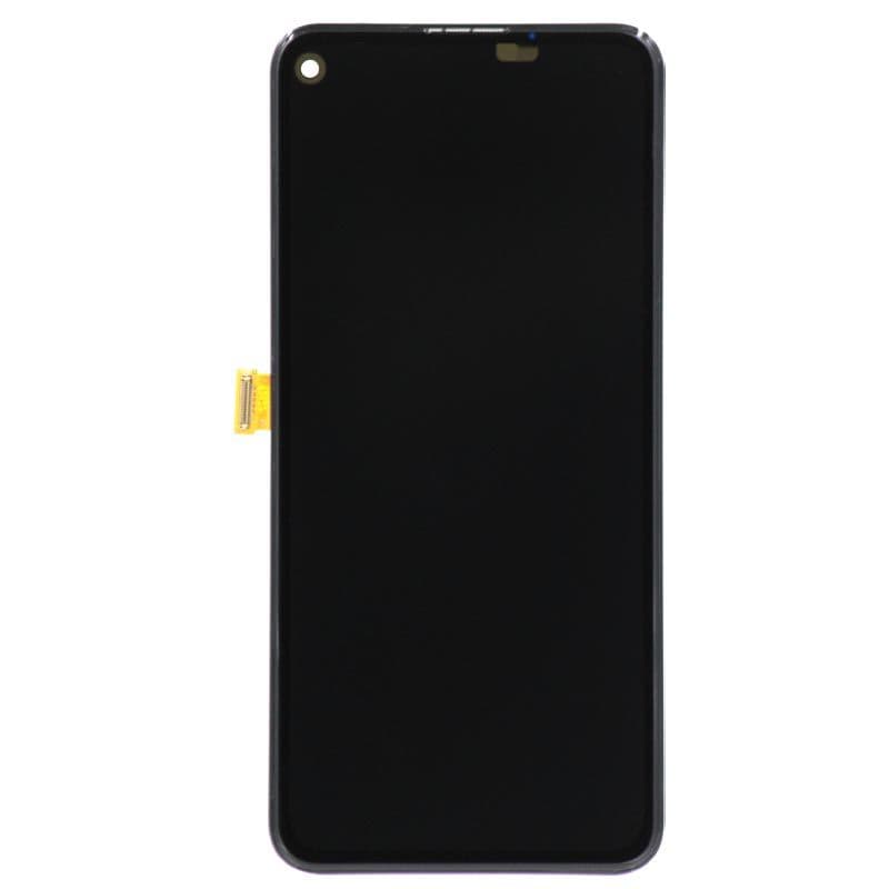 Premium - OLED Screen and Digitizer Assembly w/ Frame for Google Pixel 5a 5G (Black)