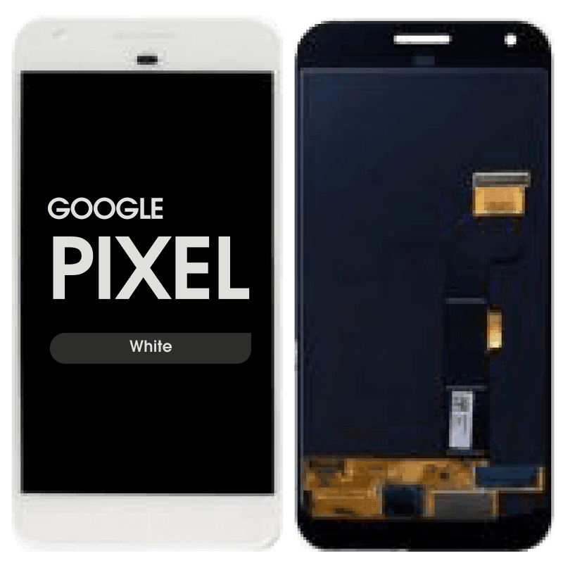OLED Screen and Digitizer Assembly for Google Pixel (No Frame) (White)
