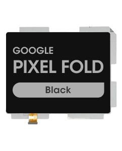 Refurbished - Inner OLED Screen and Digitizer Assembly for Google Pixel Fold (No Frame) (Black)