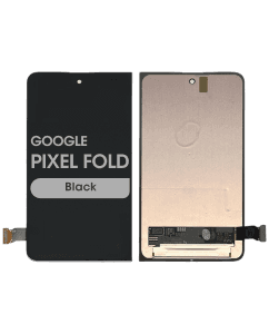 Refurbished - Outer OLED Screen and Digitizer Assembly for Google Pixel Fold (No Frame) (Black)