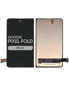 OEM Pull - Outer OLED Screen and Digitizer Assembly for Google Pixel Fold (No Frame) (Grade B) (Black)