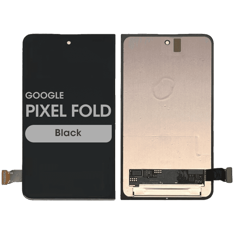 OEM Pull - Outer OLED Screen and Digitizer Assembly for Google Pixel Fold (No Frame) (Grade B Plus) (Black)