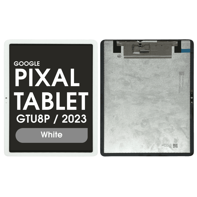 Refurbished - LCD Screen and Digitizer Assembly for Google Pixel Tablet (GTU8P / 2023) (White)