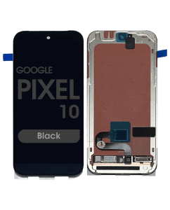 Refurbished - OLED Screen and Digitizer Assembly w/ Frame for Google Pixel 10 (Black)