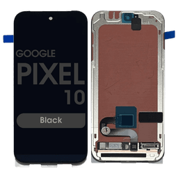 Refurbished - OLED Screen and Digitizer Assembly w/ Frame for Google Pixel 10 (Black)