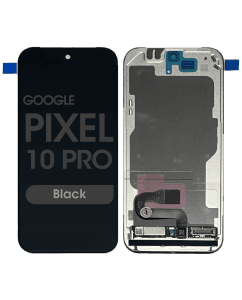 Refurbished - OLED Screen and Digitizer Assembly w/ Frame for Google Pixel 10 Pro (Black)