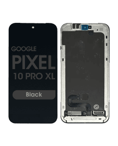 Refurbished - OLED Screen and Digitizer Assembly w/ Frame for Google Pixel 10 Pro XL (Black)