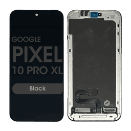 Refurbished - OLED Screen and Digitizer Assembly w/ Frame for Google Pixel 10 Pro XL (Black)