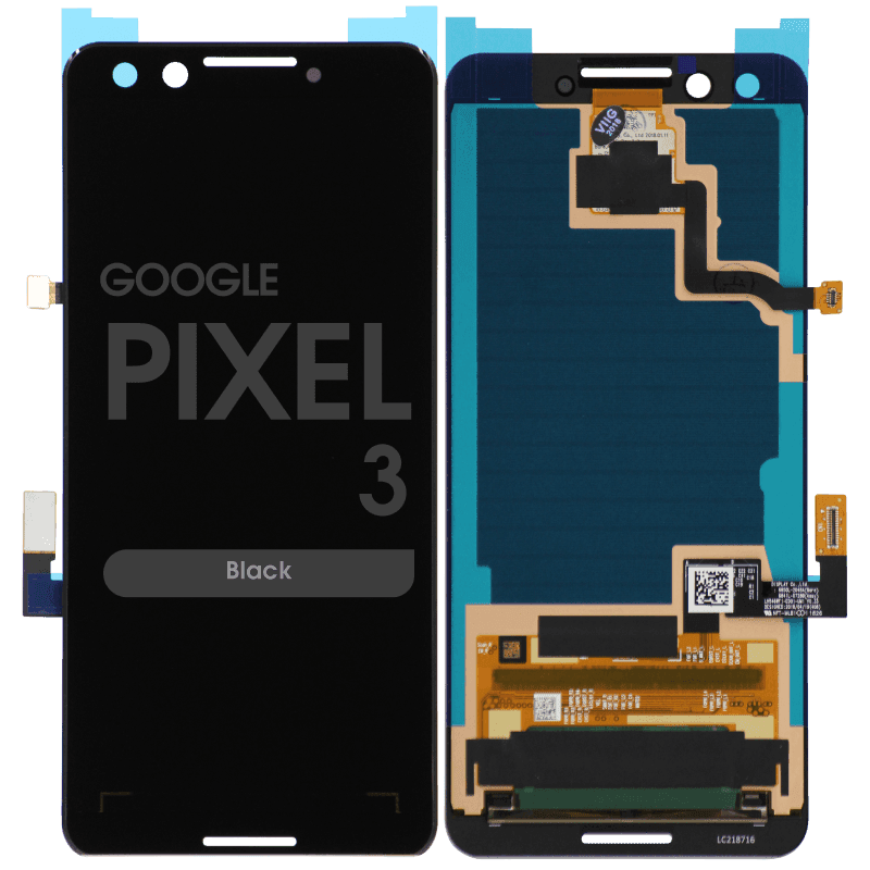 OLED Screen and Digitizer Assembly for Google Pixel 3 (No Frame) (Black)