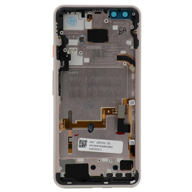 OLED Screen and Digitizer Assembly w/ Frame for Google Pixel 3 (Pink)