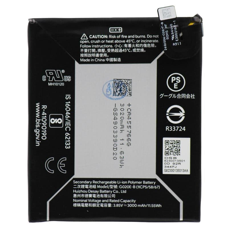 Battery for Google Pixel 3a