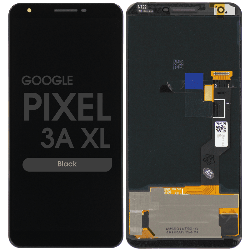OLED Screen and Digitizer Assembly for Google Pixel 3a XL (No Frame) (Black)