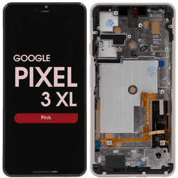 OLED Screen and Digitizer Assembly w/ Frame for Google Pixel 3 XL (Pink)