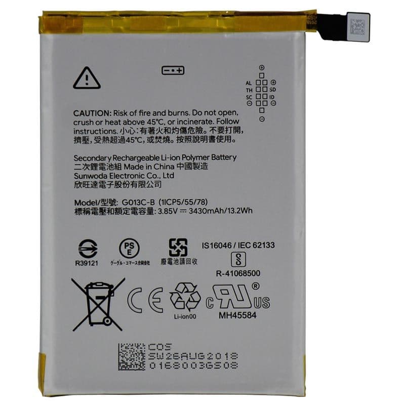 Battery for Google Pixel 3 XL