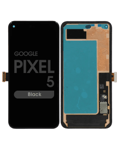 OLED Screen and Digitizer Assembly w/ Frame for Google Pixel 5 (Black)