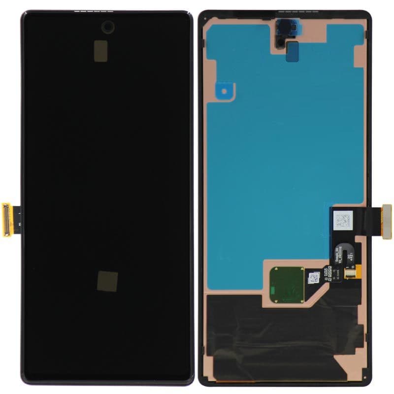 Premium - OLED Screen and Digitizer Assembly w/ Fingerprint Sensor w/ Frame for Google Pixel 6 (Black)