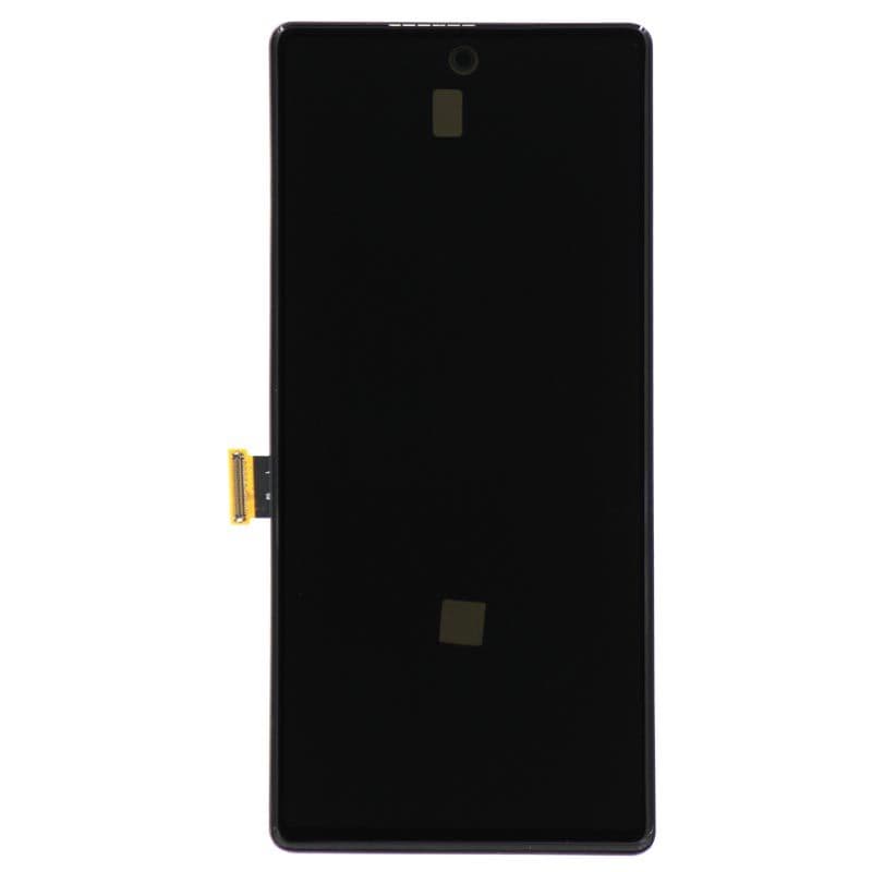 Premium - OLED Screen and Digitizer Assembly w/ Fingerprint Sensor w/ Frame for Google Pixel 6 (Black)