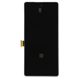 Premium - OLED Screen and Digitizer Assembly w/ Fingerprint Sensor w/ Frame for Google Pixel 6 (Black)