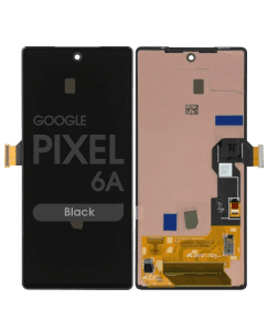 Refurbished - OLED Screen and Digitizer Assembly for Google Pixel 6a (No Frame) (Black)