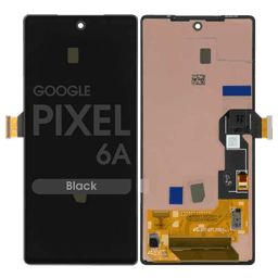 Refurbished - OLED Screen and Digitizer Assembly for Google Pixel 6a (No Frame) (Black)